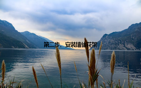 第二步, 安装墙体花架