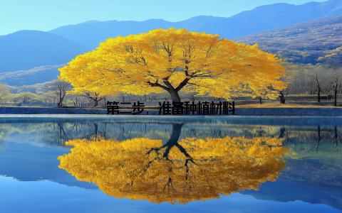 第二步, 准备种植材料