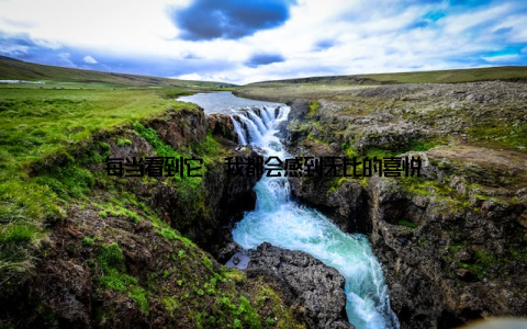 每当看到它, 我都会感到无比的喜悦